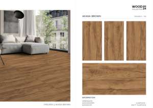 Carreaux de porcelaine polie et émaillée, surface mate, en format 60x120cm (600x1200mm, 24x48), pour la décoration intérieure moderne des sols et des murs. - Product Image 3