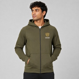 <b>Top</b> Quality <b>Men</b> Zipper Hoodie Stylish Full <b>Zip</b> Jacket For Travel Casual Wear Outdoor Activities And Everyday Comfort - Product Image 3