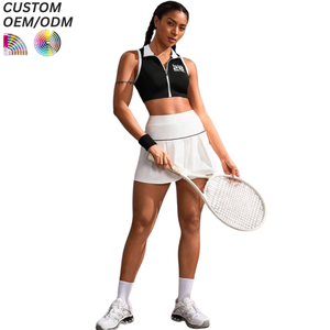 ชุดเทนนิสคุณภาพสูง ระบายอากาศได้ดี แบบทีมสั่งทำพิเศษ พร้อมกางเกงขาสั้น รองรับ OEM ODM สำหรับขายส่ง - Product Image 4