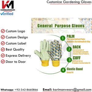 Floral Print Gardening <b>Gloves</b> With Colorful Patterns And <b>Knitted</b> Wrist Cuffs For Outdoor Use Spring Summer Casual Style - Product Image 2