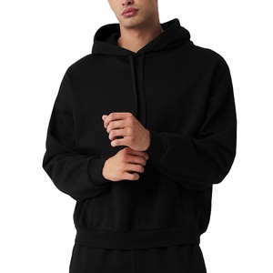 Sudadera con Capucha para Hombre, Corte Regular, Hombros Caídos, Mangas Largas, Puños Acanalados y Frente Liso, 100% Algodón, Invierno - Product Image 1