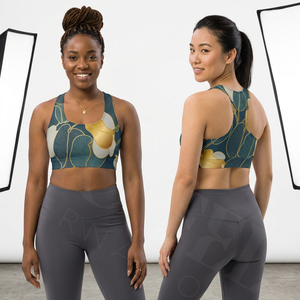 Sujetador Deportivo de Alta Calidad al por Mayor con Etiqueta Privada, Sujetador Deportivo Personalizado con Sublimación, Espalda Cruzada, para Yoga, Gimnasio, Entrenamiento, con Relleno - Product Image 2