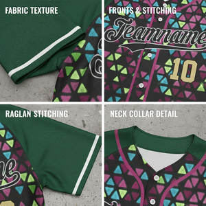 เสื้อซอฟต์บอลแบบกำหนดเองสำหรับผู้ชาย เสื้อเบสบอลสีดำ - Product Image 4