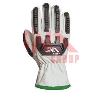 TPR Mechanic Ansi A3 Cut Resistant Impact Reducing Work Gloves for Men <b>Security</b> & Protection Product - Product Image 2