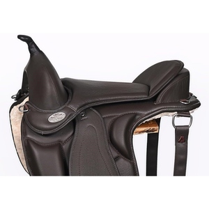 Silla de Montar de Cuero Genuino de Lujo Estilo Vaquero Occidental, Equipo Ecuestre Personalizado con Herrajes Decorativos y Juego de Estribos - Proveedor - Product Image 4