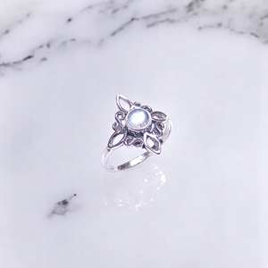 Bagues en argent sterling 925 avec pierres précieuses naturelles mélangées, prix de gros, bijoux en argent, magnifiques bagues au design artisanal - Product Image 2