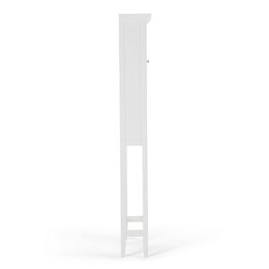 Mobiletto Salvaspazio per Soggiorno in Bianco Puro Stile Acadian - Product Image 2