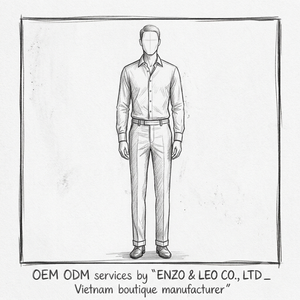 Service de développement d'échantillons - Vêtements OEM - RGUS2605 - Ensemble chemise et pantalon pour homme en Spandex/Coton respirant à motif floral - Product Image 3