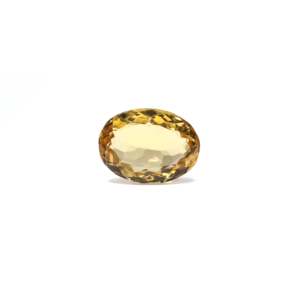 Natural Golden Citrine 3.05 Carat Emerald Cut Faceted Loose Gemstone for Fine Jewelry - Product Image 1