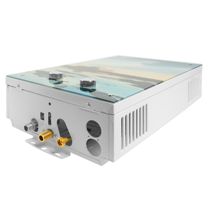 Chauffe-eau instantané au gaz de type flue de 8L, nouveau design, écologique, en acier inoxydable, 12L, chauffage stable pour usage domestique - Product Image 4