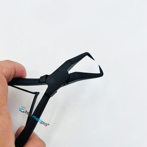 Wholesale Best-Selling Black Matte Surgical Grade Stainless Steel Reusable Professional <b>Micro</b> Beads Opener Hair <b>Extension</b> Tool - Product Image 2