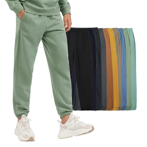 Unisex Cotton Straight Leg Sweatpants <b>Lightweight</b> <b>Joggers</b> Track Pants Baggy Oversized Casual Elastic Waist French Terry Vintage - Product Image 2