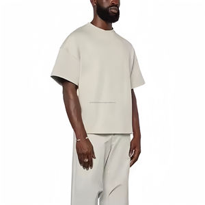 เสื้อยืดผู้ชายโอเวอร์ไซส์ผ้าคอตตอน100% ขายดีเสื้อยืดว่างเปล่าไซส์ใหญ่พิเศษแห้งเร็วระบายอากาศดีแนวสตรีทพร้อมพิมพ์ดิจิตอล - Product Image 1