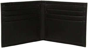 Men's Vintage Real Leather <b>RFID</b> <b>Blocking</b> Slim Bifold <b>Wallet</b> Short Length with Cover Closure and Credit Card Pocket <b>Wallet</b> - Product Image 4