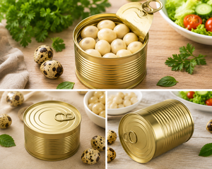 100% Natural Fresh Canned Quail <b>Eggs</b> Premium Peeled In Brine Bulk Supply - Product Image 6
