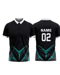 Maillot de football tricoté professionnel pour l'entraînement, avec col, design personnalisé, style rétro, pour hommes - Product Image 2