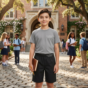 Conjunto de Pantalones de Uniforme Escolar para Niños, Ropa Deportiva de Punto, Uniforme de Entrenamiento, Proveedor OEM, Logotipo Personalizado - Product Image 5