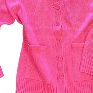 Top Quality Sorority Embroidered Women Cardigan Knitwear Breathable Durable Casual Button Down Sweater OEM Custom Wholesale - Product Image 5