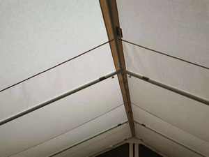 Tente en toile de coton Pioneer Outdoors quatre saisons, type à armature droite, une chambre, grand espace, 5-6 personnes, imperméable 3000 mm, robuste - Product Image 4