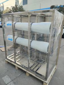 Machine de traitement de l'eau par osmose inverse de 2 <span class=keywords><strong>mètres</strong></span> <span class=keywords><strong>cubes</strong></span> par heure, 500 LPH, purification automatique de l'eau, station de traitement de l'eau potable - Product Image 3