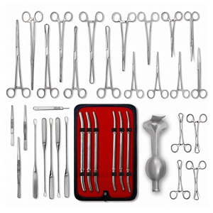 Juego de Instrumentos Quirúrgicos para Laminectomía Neuroquirúrgica, Kit Quirúrgico Ortopédico Espinal Completo, de Acero Inoxidable, Reutilizable, Manual - Product Image 4