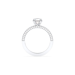 Anillo Solitario REYES con Diamante Cultivado en Laboratorio de Corte Redondo Certificado por IGI de 1.36CT, Hecho a Medida en Oro Sólido de 14K, Joyería con Diamante HPHT CVD - Product Image 5
