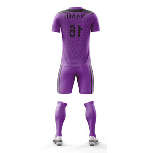 Uniformes de Baloncesto Personalizados para Equipos Juveniles Masculinos, Conjuntos de Rugby para Entrenamiento, Precio Económico, 100% Poliéster, Uniformes de Fútbol de Color Sólido - Product Image 5
