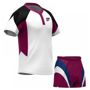 Uniforme de Rugby de Primera Calidad Hecho con Tela Suave y Transpirable con Opciones de Diseño Personalizado para Equipos - Product Image 1