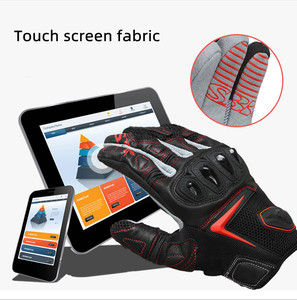 Guantes de Motocicleta, Guantes de Moto Compatibles con Pantalla Táctil, Guantes Accesorios para Motocicleta, Directo del Fabricante - Product Image 6