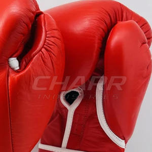 Gants de boxe en cuir légers avec coutures robustes, antidérapants et sangle de poignet réglable pour l'entraînement prolongé en promotion - Product Image 6