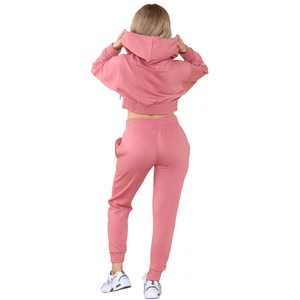 Conjunto Deportivo Corto de Alta Calidad para Mujer, Ideal para el Gimnasio, Ropa Informal y Ropa de Calle, Elegante Conjunto de 2 Piezas para Mujer, para Fitness, de Algodón - Product Image 2