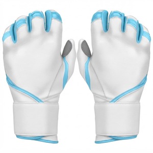 ถุงมือตีเบสบอลคุณภาพสูงแบบสั่งทำพิเศษ ยี่ห้อ Bruce Bolt รุ่น Long Cuff ผลิตจากผ้า Spandex/Polyester สำหรับฝึกซ้อมเบสบอล ใช้ได้ทั้งมือซ้ายและขวา พร้อมแถบตีนตุ๊กแก - Product Image 1