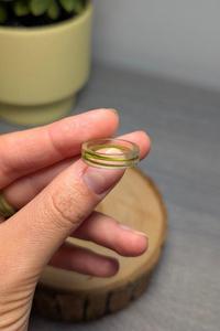 Anillo de Resina Cristalina con Diseño Geométrico Moderno de MN EXPORTS, Joyería de Moda para Mujer, Uso Diario, Regalo - Product Image 5