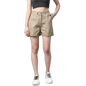 Nouvelle jupe cargo mini sexy d'été à taille haute avec poches à rabat et cordon de serrage pour femme, style streetwear, short cargo pour femme - Product Image 1