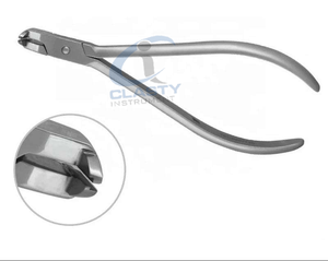 Pince orthodontique ergonomique en acier inoxydable pour coupe distale sécurisée – Instrument d'orthodontie – Forceps d'extraction dentaire - Product Image 2
