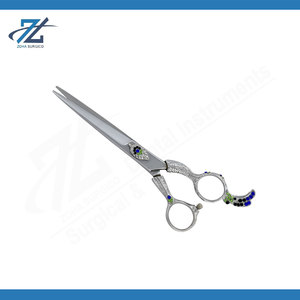 Personal Professional Salon Kit Barber Thinning Scissors & <b>Razor</b> Black Powder Coated Plasma Coated Paper Coated Pakistan - Product Image 6