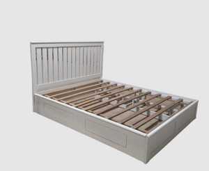 Cama de Madera Ajustable Hecha en Indonesia, Elegancia Minimalista, Tamaño Queen, Construcción de Madera de Teca Sólida para Mayor Durabilidad y Atractivo Atemporal - Product Image 4