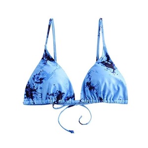 Traje de Baño Bikini de Dos Piezas con Estampado Digital a Cuadros para Mujer, Marca Privada, Personalización Frontal, Secado Rápido, Transpirable, Fabricante OEM - Product Image 2