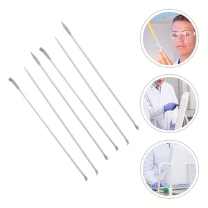 Espátula de laboratorio dental, cuchara microsampler, instrumentos de mezcla de doble punta, instrumentos quirúrgicos de acero inoxidable para manipulación. - Product Image 3