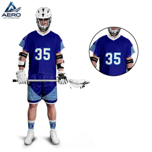 Uniformes de Lacrosse Transpirables, Modernos, Sublimados, con Logotipo Personalizado, de Alta Calidad, para Hombre y Mujer - Product Image 3
