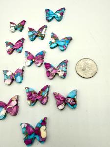 Cabujones sueltos minimalistas con forma de mariposa dalia, piedras preciosas para la fabricación de joyas, venta al por mayor, certificados por terceros. - Product Image 4