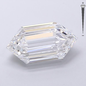 IGI Certified 2.89 CT DUTCH MARQUISE <b>D</b> Color VVS1 Clarity Lab Grown Diamond <b>Model</b> LG 742547050 ROYAL GEMS Jewelry Making - Product Image 3