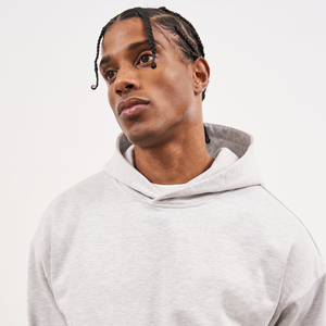 Hoodie and Sweatshirt Thermal 100% Cotton <b>Acid</b> Wash French Terry Heavyweight Oversized <b>Drop</b> Shoulder Boxy Hoodies for Men's - Product Image 3