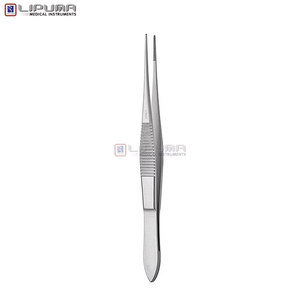 Pinces Graefe Iris 1 x 2 dents à pointe fine, instruments chirurgicaux médicaux pour ophtalmologie, chirurgie oculaire, en acier inoxydable - Product Image 5