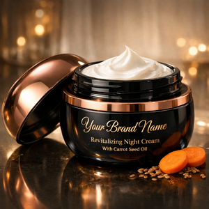 Crema de Noche Revitalizante de Marca Privada con Aceite de Semilla de Zanahoria para Reparación de la Piel y Tratamiento Antienvejecimiento, Proveedor Mayorista OEM - Product Image 2