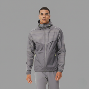 Survêtements d'hiver en nylon coupe-vent de qualité supérieure, design personnalisé, ensemble sportif bicolore pour hommes - Product Image 1