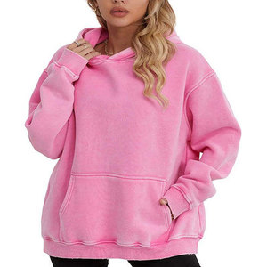 Modern Design Relaxed Fit Women <b>Oversize</b> <b>Hoodies</b> With <b>Long</b> Sleeves And Soft Breathable Fabric For Outdoor Street Wear - Product Image 1