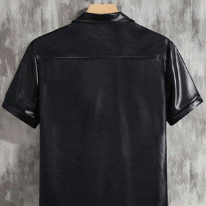 Chemise décontractée pour homme en daim premium, style western, personnalisable, respirante, avec poches avant - Product Image 2