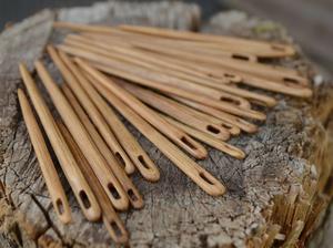 Nouvel Arrivage Aiguilles à Tricoter en Bois de Teck Polies, Artisanales, Écologiques et de Luxe, pour le Crochet et la Couture de Tissus en Laine - Product Image 6