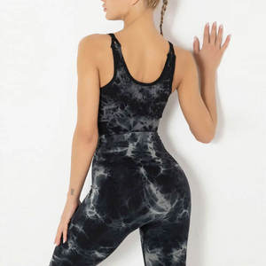 Ensemble de yoga pour femmes, directement de l'usine, vêtements de sport sans couture, soutien-gorge de sport haute élasticité, leggings, vêtements de sport - Product Image 4